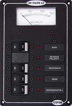 01-3050 dc rocker circuit breaker panel W-Volt